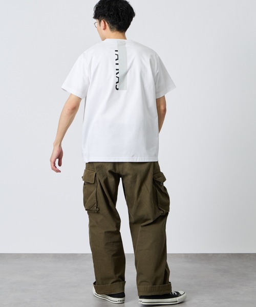 TATRAS（タトラス） tシャツ ORESTE バーティカルロゴ バックプリントT