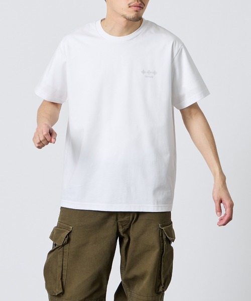 TATRAS（タトラス） tシャツ ORESTE バーティカルロゴ バックプリントT