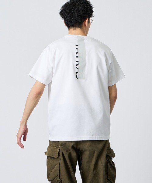 TATRAS（タトラス） tシャツ ORESTE バーティカルロゴ バックプリントT