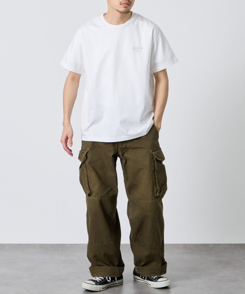 TATRAS（タトラス） tシャツ ORESTE バーティカルロゴ バックプリントT
