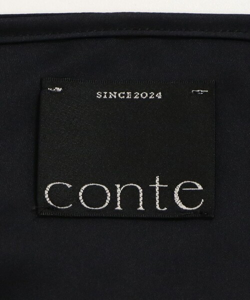 キャミソール 「conte」アシンメトリー レース キャミソールの画像