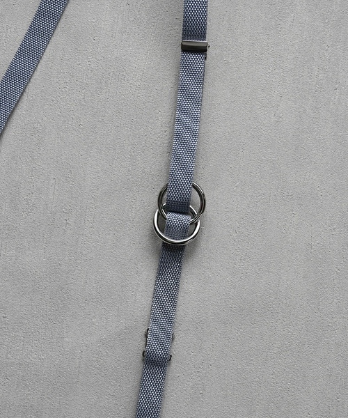 「An+u」 サスペンダー ONE SIZE グレー レディース_画像4