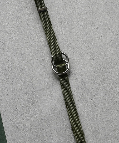 「An+u」 サスペンダー ONE SIZE グレー レディース_画像6