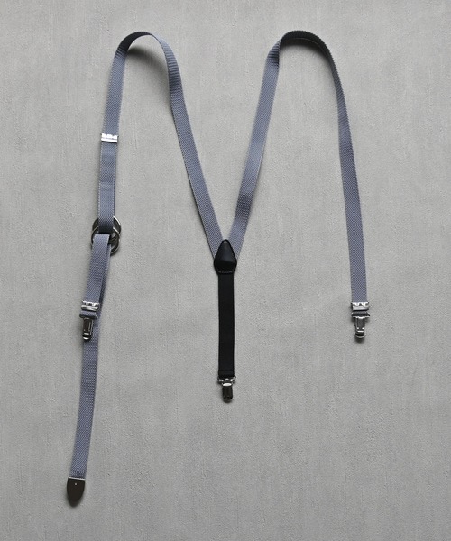 「An+u」 サスペンダー ONE SIZE グレー レディース_画像8