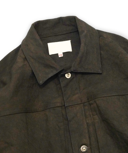 デニムジャケット gジャン 「YOKO SAKAMOTO」 PLEATS JACKET メンズ レディースの画像