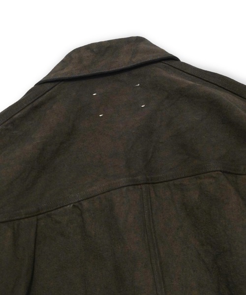 デニムジャケット gジャン 「YOKO SAKAMOTO」 PLEATS JACKET メンズ レディースの画像