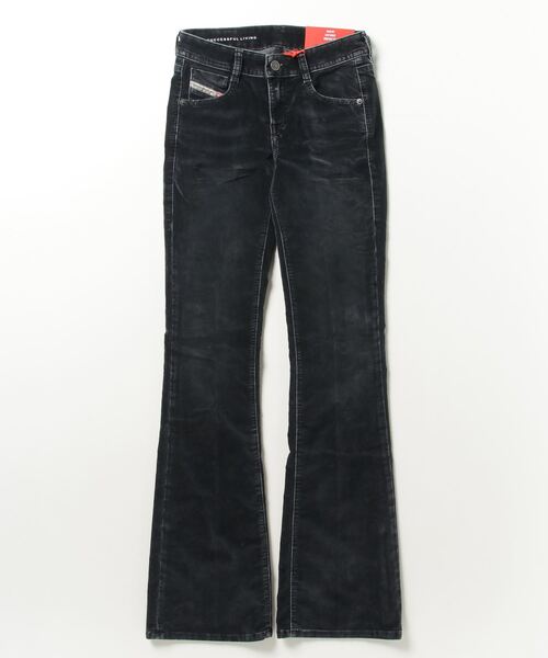 DIESEL（ディーゼル） ブーツカットデニムパンツ 28inch ブラック