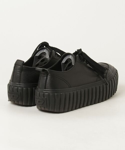 「DIESEL」 ローカットスニーカー 38 黒いこと レディース