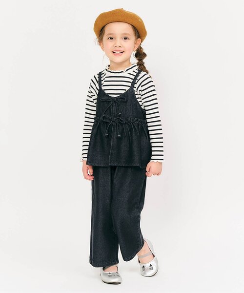 「apres les cours」 「KIDS」セットアップ 100 ブラック キッズ_画像4