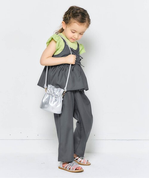 「apres les cours」 「KIDS」セットアップ 100 ブラック キッズ_画像6