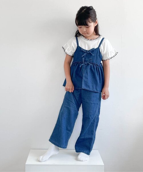 「apres les cours」 「KIDS」セットアップ 100 ブラック キッズ_画像8