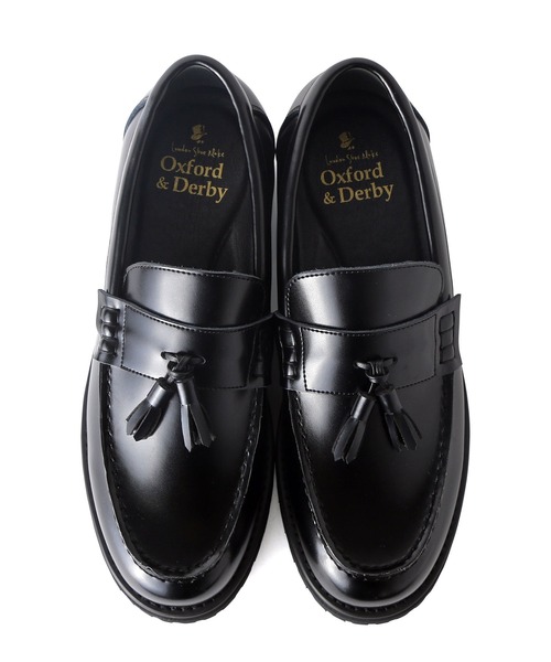 「London Shoe Make」 ローファー UK7 ブラック メンズ_画像3