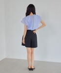 ブラウス シャツ 半袖 「EMMEL REFI...の詳細画像3