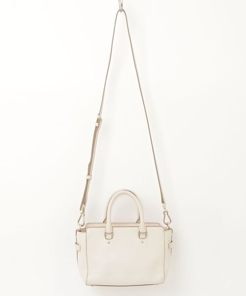 バッグ Coach Swagger White Leather 2WAY Bag COACH（コーチ） スワッガー 2wayレザーバッグ - ホワイト レディース
