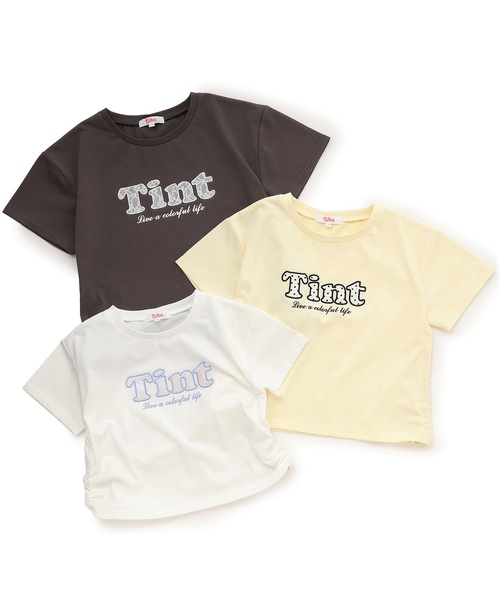 PINK-latte（ピンクラテ） tシャツ 「接触冷感」サイドドロスト