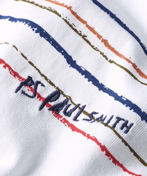 PS Paul Smith tシャツ Playful Stripe” 半袖Tシャツ / 262554 220X