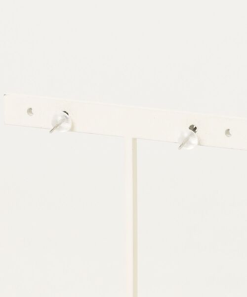 「ESTELLE」 ピアス（両耳用） - プラチナム レディース_画像2