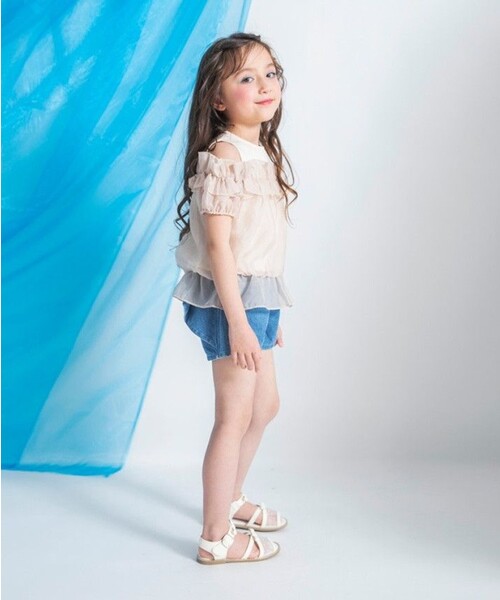 「branshes」 「KIDS」半袖カットソー 110 ブラック キッズ_画像5