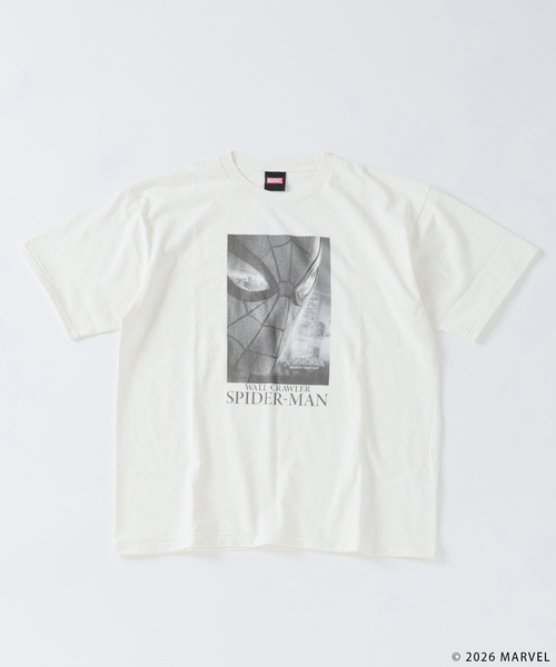 MARVEL（マーベル） tシャツ スパイダーマン 別注 グラフィック T