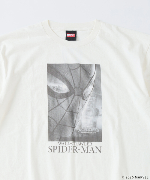 MARVEL（マーベル） tシャツ スパイダーマン 別注 グラフィック T