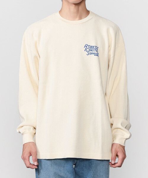 AT LAST&CO RIB KNIT TEE ホワイト S 新品未使用 atlast＆co（メンズトップス） | ファッション のおすすめ人気商品一覧