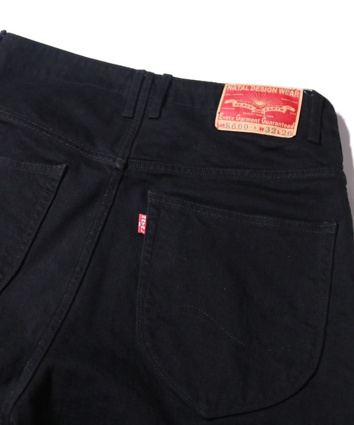 パンツ デニム ジーンズ メンズ S600-s Sarouel Denim Stretch ALL BLACK｜zozo｜12