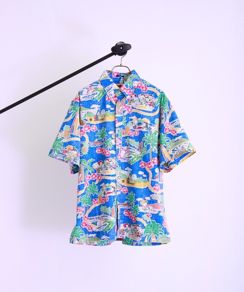 ブラウス シャツ 「PEANUTS/ピーナッツ」M 5252 125 20 CLASSIC BUTTONFRONT(UN) レディース メンズ