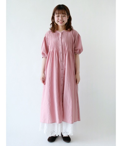 ワンピース ピンタックワンピース Belle Ile Nature Org