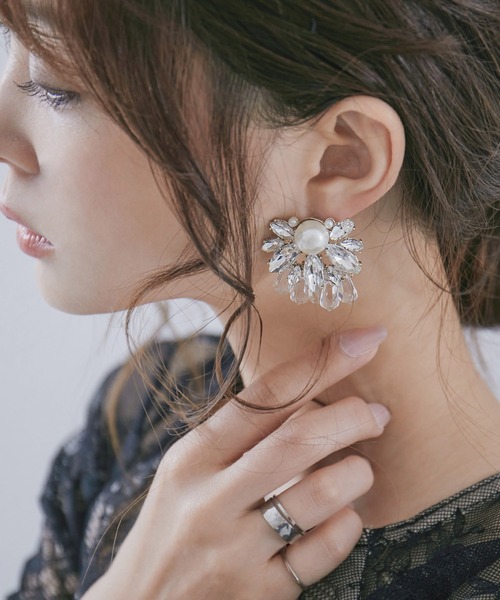 イヤリング シャルム パールビジュー パーティーイヤリング Zozotown Paypayモール店 通販 Paypayモール