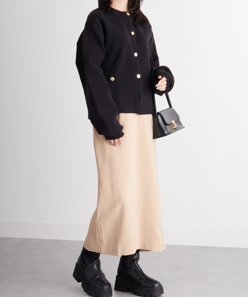 RANAN スカート 美ラインタイトロングスカート : ZOZOTOWN Yahoo