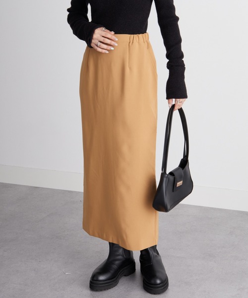 RANAN（ラナン） スカート 「3サイズ展開」美脚タイトロングスカート