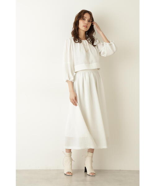 JILL STUART スカート ビニージャガードスカート : ZOZOTOWN