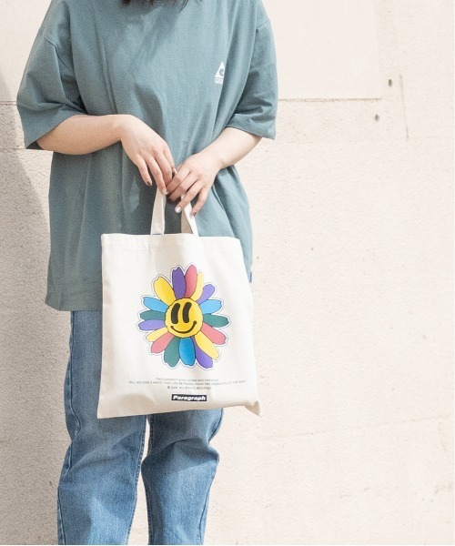 専用　smile flowerトート型本革ショルダーバッグ Paragraph（パラグラフ） トートバッグ 「23」「PARAGRAPH/パラグラフ