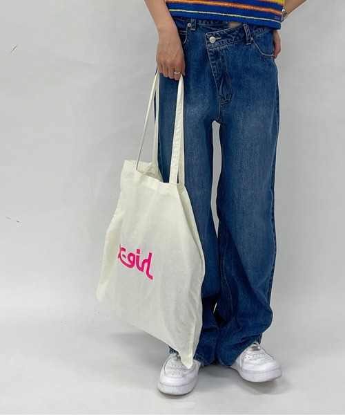 トートバッグ バッグ X Girl エックスガール Mills Logo Tote Bag Zozotown Paypayモール店 通販 Paypayモール