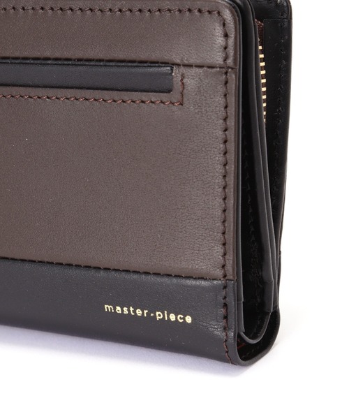 master-piece（マスターピース） 二つ折り 二つ折り財布 財布 gloss