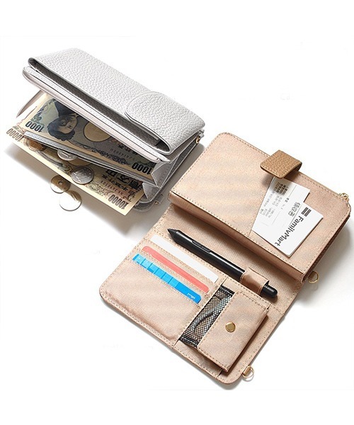 ポーチ 財布一体型で使いやすいスマホショルダー レディース | ブランド登録なし | 06