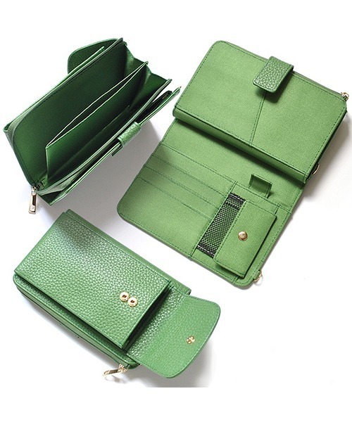 ポーチ 財布一体型で使いやすいスマホショルダー レディース | ブランド登録なし | 07