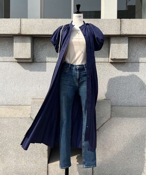 RUIRUE BOUTIQUE（ルイルエブティック） ワンピース プリーツコンビ