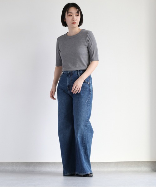 超特価激安の商品をすべて cepo ジーンズ デニム デニムパンツ ライトデニムワークワイド パンツ