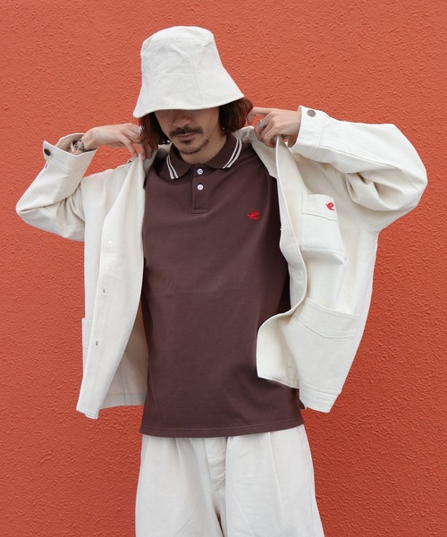 Le Pigeon Voyageur ポロシャツ 「Le Voyageur」ワンポイント