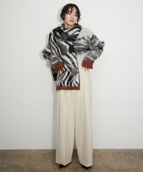 ADAM ET ROPE'（アダムエロペ） マフラー ストール Okapiマフラー