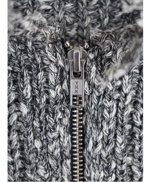 AMAIL コンパクトミニニット AMAIL（アマイル） ニット セーター Mix bulky hood knit レディース