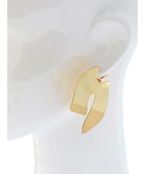 UN3D. イヤリング IRREGULAR CIRCLE EARRING M / イレギュラーサークル