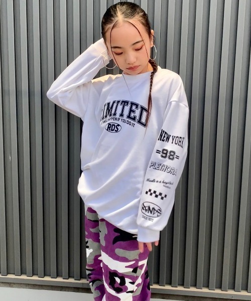RandS/R トレーナー オーバーサイズプルオーバー キッズ 子供服