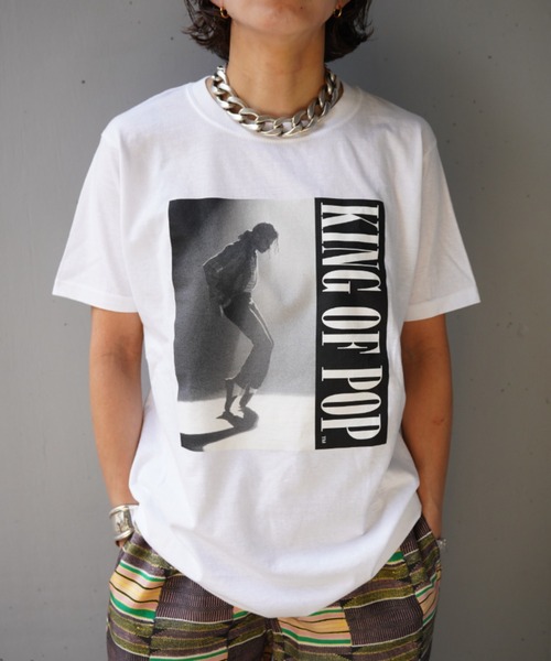 tシャツ Tシャツ レディース GOOD ROCK SPEED (グッドロックスピード) michaljackson kingofpop Tシャツ/マ｜zozo｜18