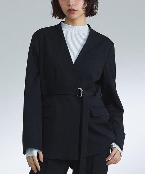 UNITED TOKYO ノーカラージャケット UNITED TOKYO セットアップ 「完売間近！」ノーマルクリアカラー