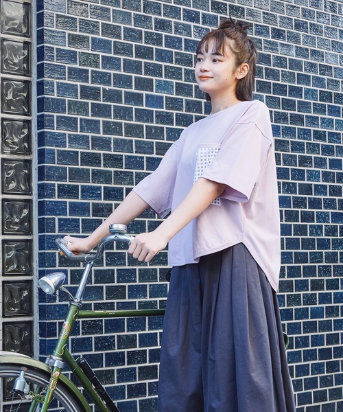 ANLIO ライトパープル Tシャツ サイズ1 ANLIO ライトパープル Tシャツ サイズ1 - メルカリ