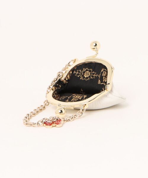 【新品未使用】ANNA SUI TITIミニケース　バッグチャーム　牛革 ANNA SUI（アナスイ） ポーチ TITIミニケース レディース : ZOZOTOWN