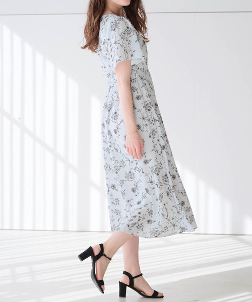 新品　マ・メール　シモネッタ　総柄　ワンピース　8 130 女の子　花　襟付き ワンピース マリワンピース キッズ 子供服 女の子 : ZOZOTOWN