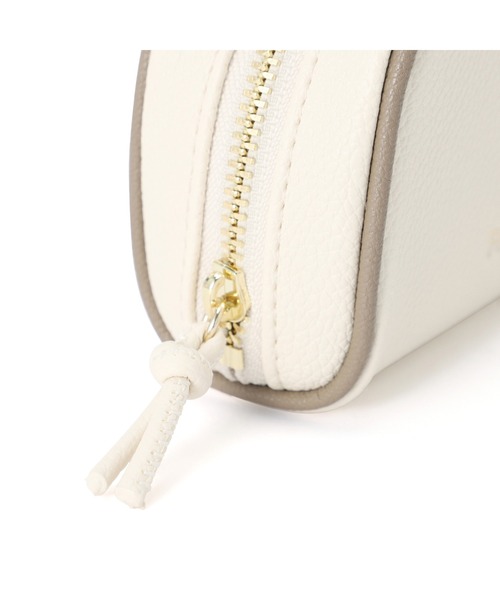 Francfranc（フランフラン） ポーチ バイカラー ポーチ XS アイボリー